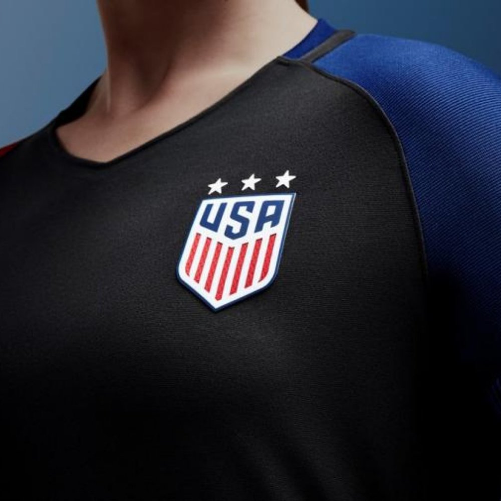 USA Soccer 2016 USWNT Player Issue Away Jersey SM